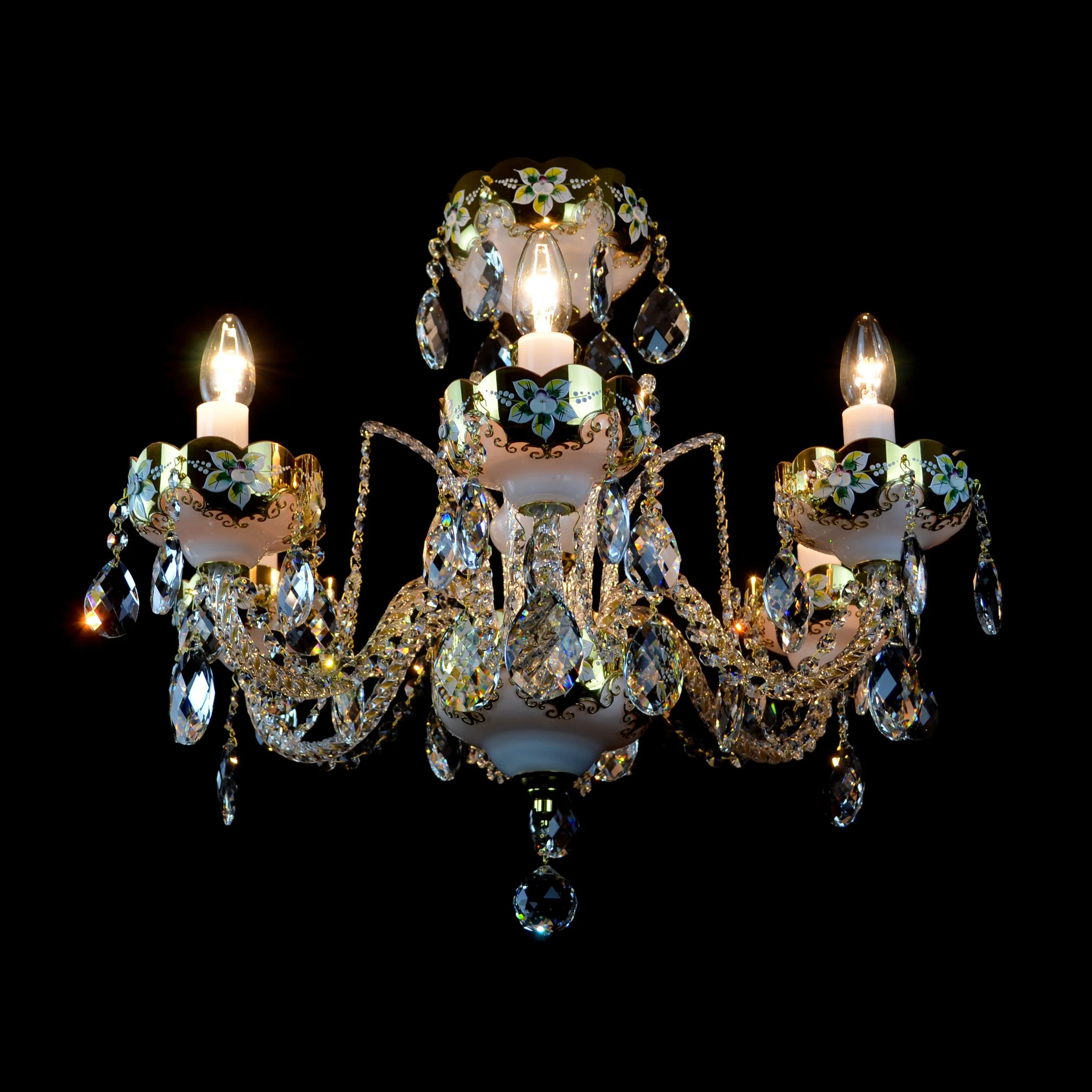 Oriental crystal chandelier — WRANOVSKY - Bohemian Crystal